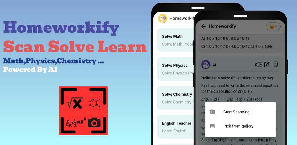 Homeworkify App