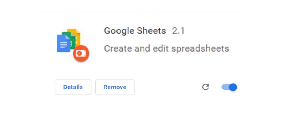 Google Sheets 2.1