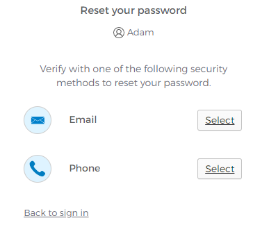 UNG D2L reset password