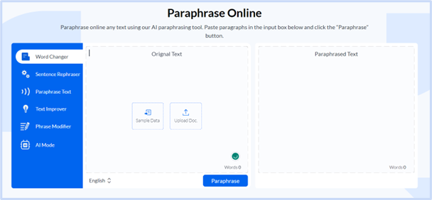 A Brief Overview of Paraphraseonline.io